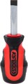 KS TOOLS ERGOTORQUEplus Schlitz-Schraubendreher, kurz, 8mm
