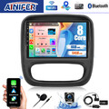 4+64GB 8Core CarPlay Android13 Autoradio Für Opel Vivaro B GPS Navi WIFI EQ