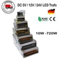 LED Trafo Netzteil Schaltnetzteil Adapter Netzteil DC 5V 12V 24V LED Streifen
