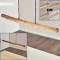 LED dimmbare Pendel Leuchte Hänge Lampe Holz Wohn Schlaf Ess Raum Beleuchtung 