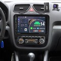 DAB+ Für VW Scirocco 09-14 Carplay Android 14 Autoradio Type-C WiFi EQ 4+64G KAM