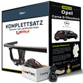 Anhängerkupplung starr für OPEL Corsa D Fliessheck +E-Satz Kit NEU AHK
