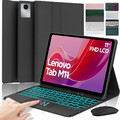 Schutzhülle Für Lenovo Tab M11 TB-330FU 11" 2024 Bluetooth QWERTZ Tastatur Maus