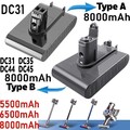 Für Dyson DC31 8000mAh Replacement Akku DC34 DC35 DC44 Type A/B 6.8Ah NEU Li-ion
