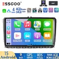 Android15 Autoradio GPS Navi 4+64G DAB Für VW GOLF 5 6 Passat Touran Tiguan KAM