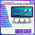 10.33" Android Stereo GPS CarPlay Radio für Ford Focus Exi MK2/3 MT 2004-2011 AI