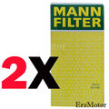 2 ORIGINAL MANN FILTER OELFILTER FILTEREINSATZ MIT DICHTUNG H 929 x FUER MERC...