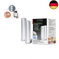 CASO Profi- Folienrollen 20x600 cm / 2 Rollen, für alle Vakuumierer, BPA-frei, 