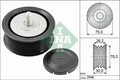 INA 532 0800 10 Umlenk-/Führungsrolle, Keilrippenriemen for PORSCHE