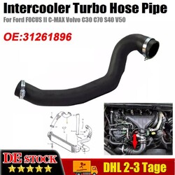 LADELUFTSCHLAUCH FÜR VOLVO C-MAX S40 V50 C30 C70 2.0D TURBOSCHLAUCH 6M516K863JA-