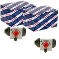 2x BOSCH RADBREMSZYLINDER 22,2mm passend für DACIA DOKKER DUSTER LODGY LOGAN