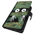 Hülle Schutzhülle Handy Tasche Flip Case Book Schutz Etui Silikon Motiv #417