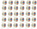 36 x Tesa Leise PP Klebeband 64014 transparent 50 mm x 66 m Packband Paketband