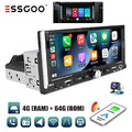 Android 14 4+64G Apple Carplay Autoradio GPS NAVI RDS WIFI Bluetooth 1DIN Kamera