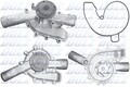 Wasserpumpe Kühlmittelpumpe für Mercedes C216 6.0 Dolz M246 2006-2013