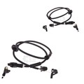 2x NK Sensor Raddrehzahl hinten links rechts für VW Polo Seat Ibiza II Cordoba