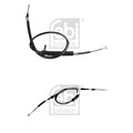 2x FEBI HANDBREMSSEILE HINTEN LINKS+RECHTS passend für ALFA ROMEO 156 GT