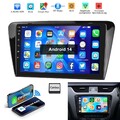 10" 4+64GB Android14 Autoradio GPS NAVI Carplay WIFI BT Für SKODA Octavia III 5E