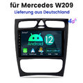 Android Autoradio Für Mercedes Benz CLK W209 C-Klasse W203 GPS Navi WIFI 6+128GB