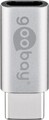 Goobay 56636 Adapter USB-C™ auf USB 2.0 Micro-B, silber, Silber - USB-C™-Stecker