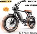1000W Elektrofahrrad 20 Zoll  E-Bike 17,5AH e Mountainbike E-Fahrrad Moped EMOKO