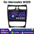 Carplay Autoradio Android 13 Für Benz W203 S203 W209 C209 GPS WIFI BT DAB+ 2+64G