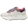 HUB Damen Sneaker Rock L59 Terry weiß violett schwarz Gr. 39,5