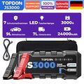 TOPDON JS3000 Auto KFZ Starthilfe Jump Starter 24000mAh 3000A Booster Powerbank