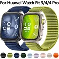Für Huawei Watch Fit 3 Fit 4 Fit 4 Pro Nylon Loop Armband Uhrenarmband Sportband