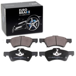EUROBRAKE BREMSBELÄGE SATZ VORDERACHSE PASSEND FÜR CHRYSLER VOYAGER DODGE