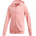 Adidas Mädchen Sweat Jacke Trainingsjacke Hoodie Kapuzen Pullover rosa/pink NEU