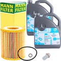 MANN-FILTER ÖLFILTER + 10L MOTORÖL SYNTHETIC passend für MERCEDES BENZ MB 229.51