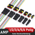 KFZ Stecker Steckverbindung 1/2/3/4/5/6-polig Superseal Wasserdicht Auto Boot