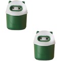  Set of 2 Mülleimer Mit Deckel Sensor-Mülleimer Desktop-Mülleimer Büro