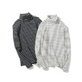 Rollkragenpullover Bluse Oberteile Pullover Casual Retro Frühling Basic-T-Shirt