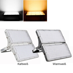 100/200/300W LED Fluter Modul Flutlicht Außen Strahler Scheinwerfer Gartenlampe