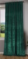 Verdunkelung Vorhang »Milano« Samt Schlaufenband Grün 1 Stück HxB 280x135 cm