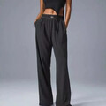 2025al Sports Letter Print Yogahose Drape Freizeithose Anzughose