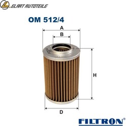 HYDRAULIKFILTER AUTOMATIKGETRIEBE OM 512/4 FÜR MAN F2000 F90/Unterflur M90 NL  
