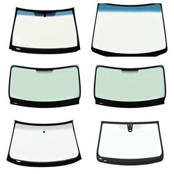 Für HONDA CIVIC VII 3Türer 2001-2004 Windschutzscheibe Frontscheibe GRÜN SOLAR