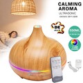 Ultraschall Luftbefeuchter Aroma Diffuser Humidifier Diffusor 7 LED Licht 550ML