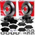 brembo BREMSSCHEIBEN + BELÄGE VORNE + HINTEN für MERCEDES A-KLASSE W169 A150/160