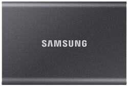 Samsung T7 Portable 1TB externe SSD Festplatte USB3.2 / USB-C GRAU MU-PC1T0T/WW