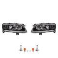 Scheinwerfer Set Halogen Front passend für Audi A6 4F ab 08-11 Leuchtmittel L R