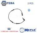 16-14 899 0027 ABS SENSOR DREHZAHLFÜHLER VORNE MEYLE 2PCS NEU OE QUALITÄT
