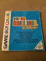 ** Spielanleitung Super Mario Bros. Deluxe Manual Nintendo GameBoy Color **