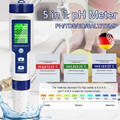 PH TDS Wert Wasser Messgerät Digital Messer Tester Aquarium Pool Prüfer pH0-14