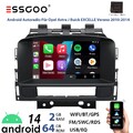 2+64GB Android 14 Autoradio Carplay Für Opel Astra J 2010-2014 GPS Navi WiFi SWC