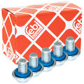 Ölablassschraube FEBI 176254 M12 x 1,75 mm mit Dichtring Set 5 Stück für Opel