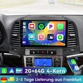 Android14 CarPlay Für Hyundai Santa Fe 2 2002-2016 Autoradio 2+64G DAB+ GPS Navi